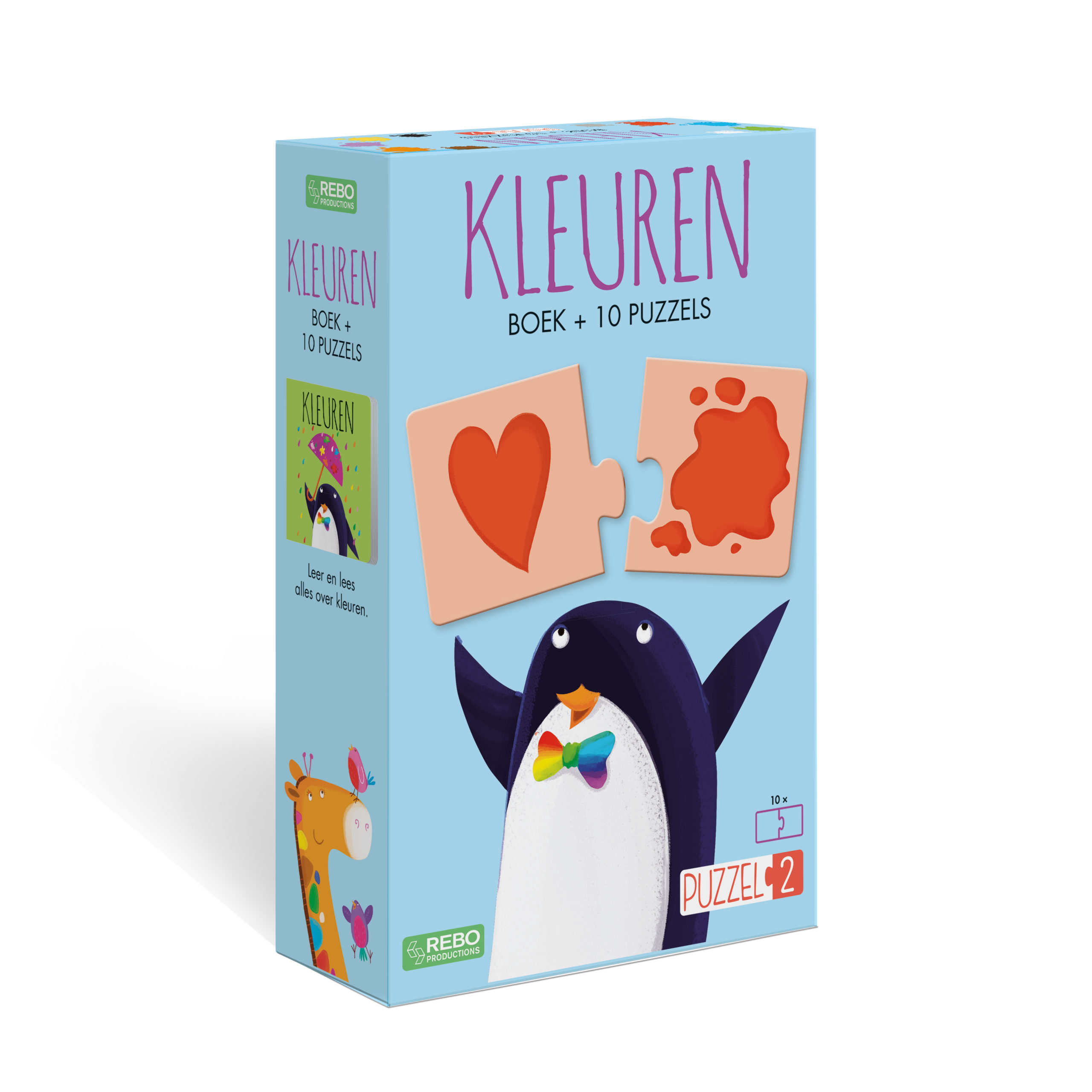 via Kameel Extra Kleuren – boek + 10 puzzels – REBO Publishers